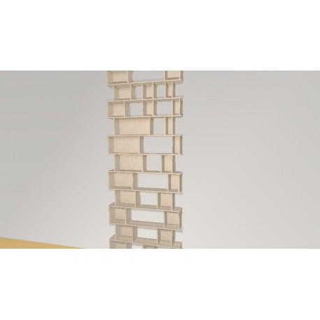 Bibliotheek  (H311cm - B111 cm)
