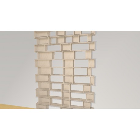 Bibliotheek  (H311cm - B206 cm)