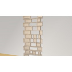 Bibliotheek  (H311cm - B128 cm)