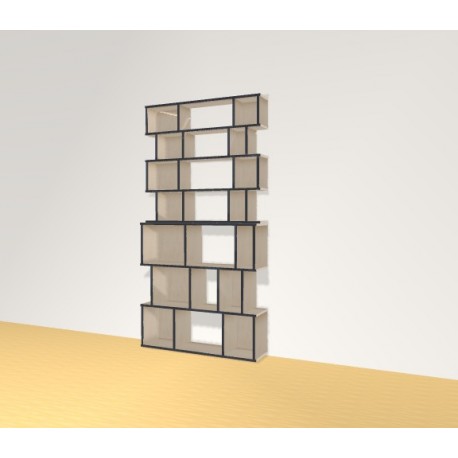 Bibliotheek  (H212cm - B109 cm)