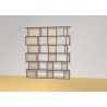 Bookshelf  (H217cm - W190 cm)