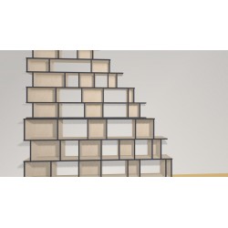 Bibliotheek  (H239cm - B257 cm)