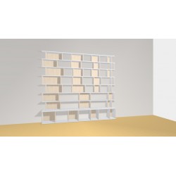 Bibliotheek  (H221cm - B243 cm)