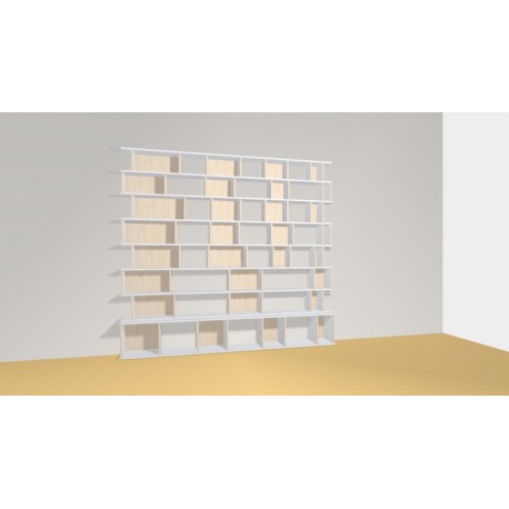 Bookshelf  (H221cm - W243 cm)