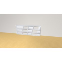 Bibliotheek  (H73cm - B182 cm)