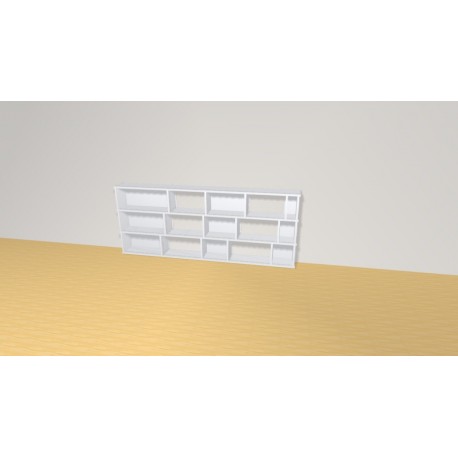 Bibliotheek  (H73cm - B182 cm)