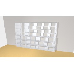 Bookshelf  (H212cm - W339 cm)