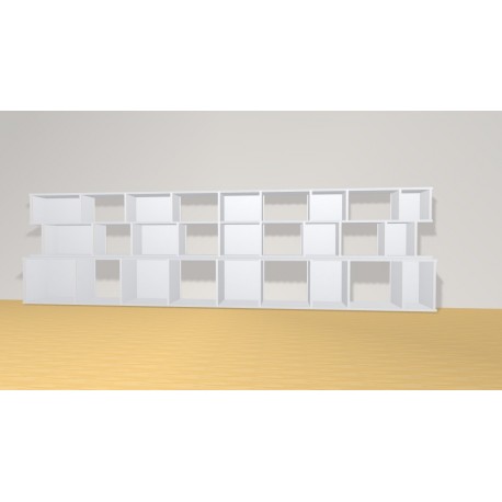 Bookshelf (H90cm - W319 cm)