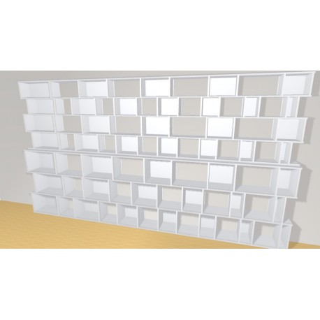Bookshelf  (H212cm - W390 cm)