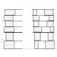 Bookshelf  (H181cm - W190 cm)