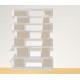 Bookshelf  (H200cm - W136 cm)