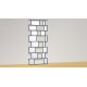 Bibliotheek  (H205cm - B88 cm)
