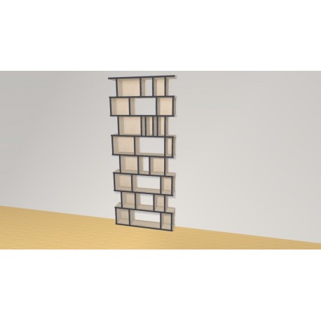 Bibliotheek  (H208cm - B88 cm)