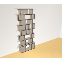 Bibliotheek  (H218cm - B88 cm)