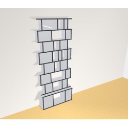 Bibliotheek  (H218cm - B88 cm)
