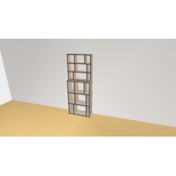 Bibliotheek  (H182cm - B70 cm)
