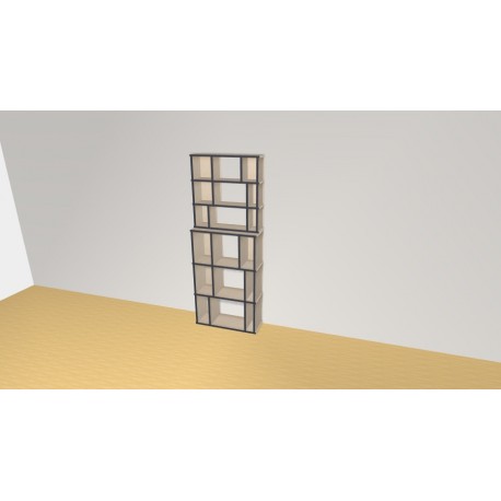 Bibliotheek  (H182cm - B70 cm)