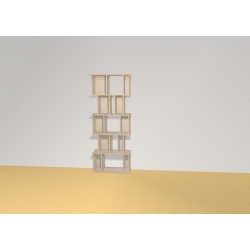 Bibliotheek  (H181cm - B70 cm)