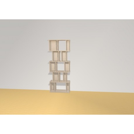 Bibliotheek  (H181cm - B70 cm)