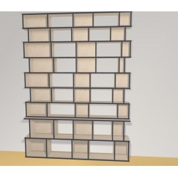 Bookshelf (H257cm - W210 cm)