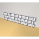 Bibliotheek  (H82cm - B324 cm)