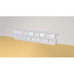 Bibliotheek  (H73cm - B285 cm)