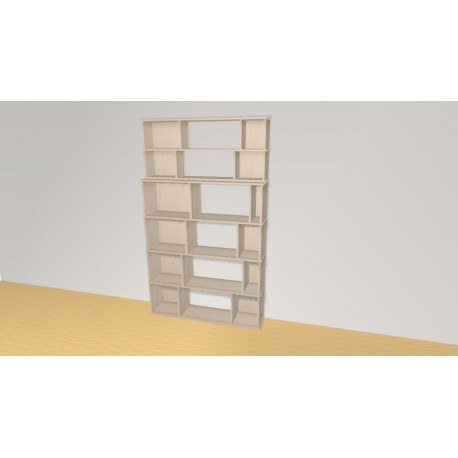 Bibliotheek  (H200cm - B120 cm)