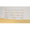 Bookshelf  (H109cm - W228 cm)