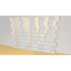 Bibliotheek  (H216cm - B299 cm)