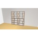 Bibliotheek  (H212cm - B210 cm)