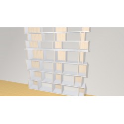 Bibliotheek  (H218cm - B198 cm)